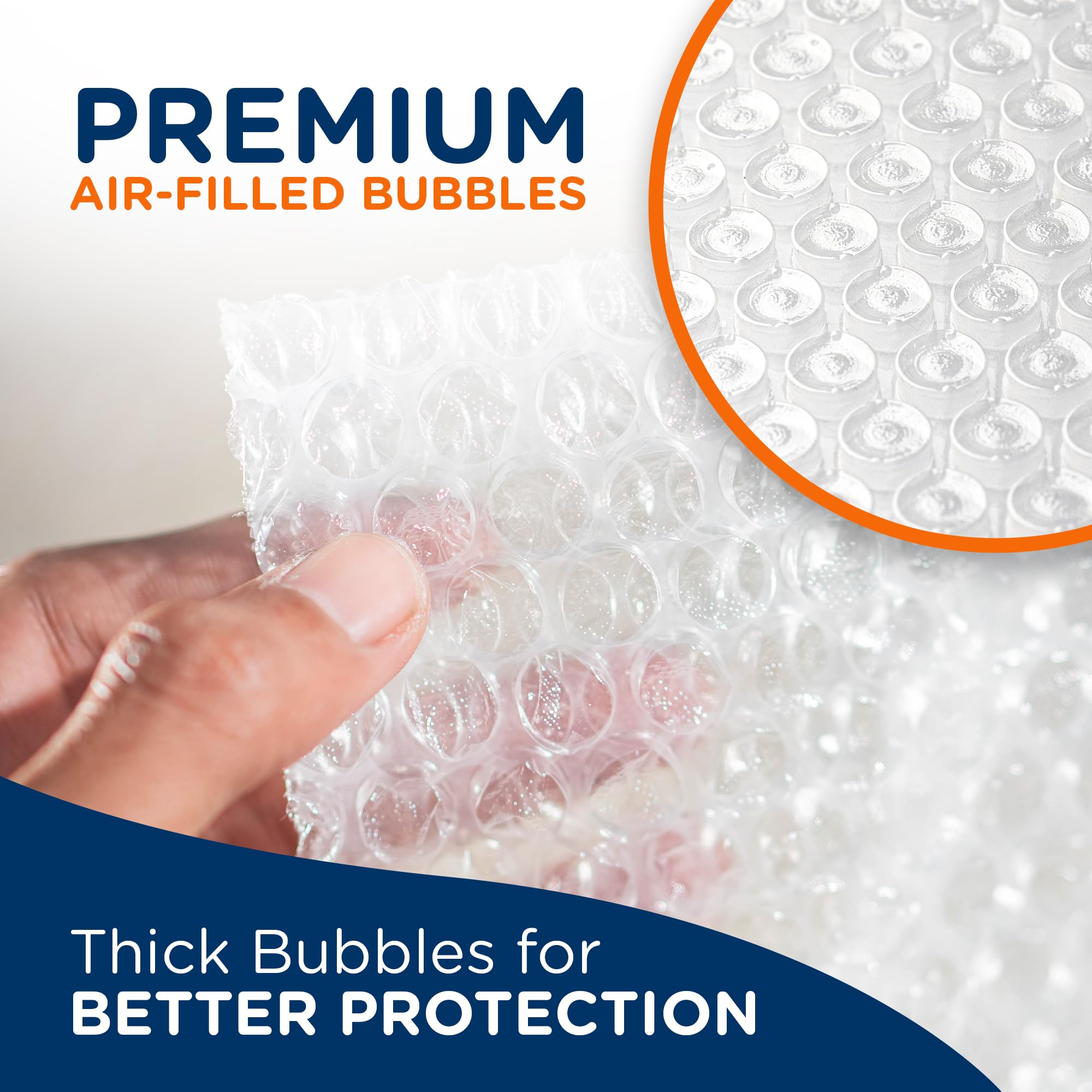 Campior Envoltura acolchada de burbujas pequeña para mudanzas y envíos, envoltura de embalaje de burbujas de 175 pies para cajas de embalaje y correos, suministros de mudanza de rollo de burbujas