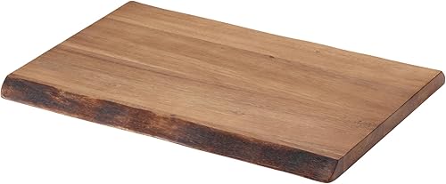 Rachael Ray Pantryware - Tabla de cortar de maderatabla de servir de madera, 17 x 12 pulgadas, color marrón