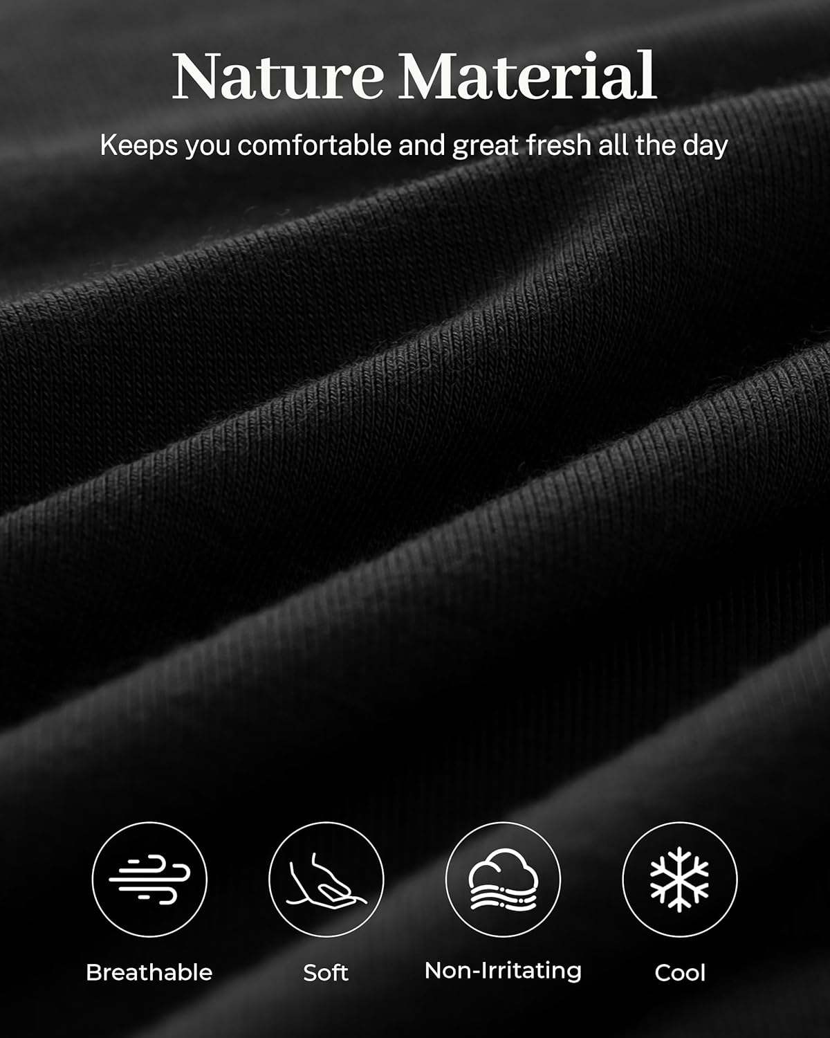 BAMBOO COOL Womens BoyShorts Underwear Seamless Boxer Briefs Mid Rise Full Coverage Breathable Stretch Ladies Panties 5 Pack - Image 2