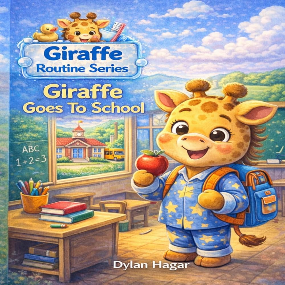 Giraffe Goes to School: A Fun First Day of School Story for Toddlers and Preschool Kids (Giraffe Routine series)