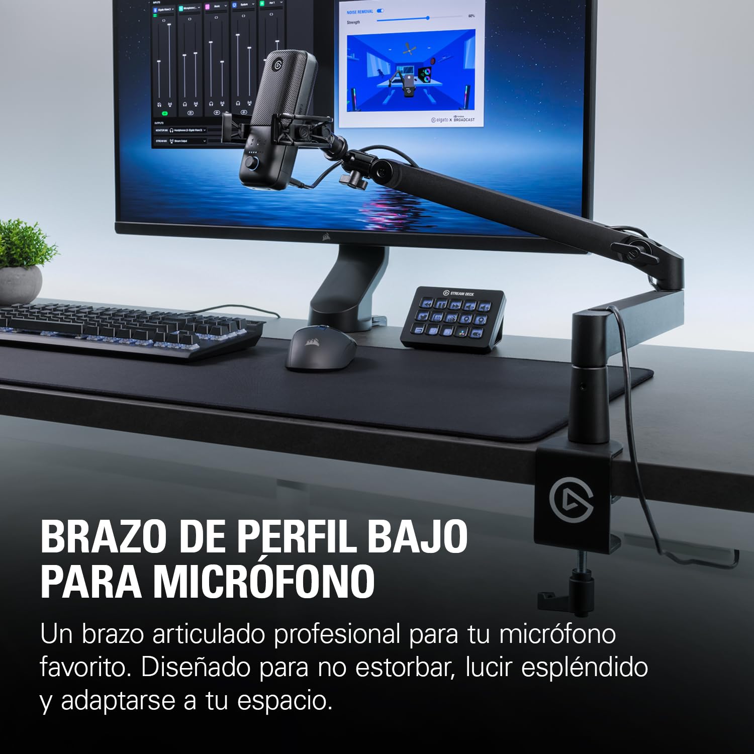 Elgato Wave Mic Arm LP - Low Profile Boom Arm