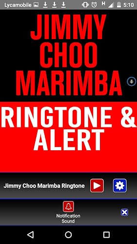 Jimmy Choo Marimba Ringtone and Alert – vue 4