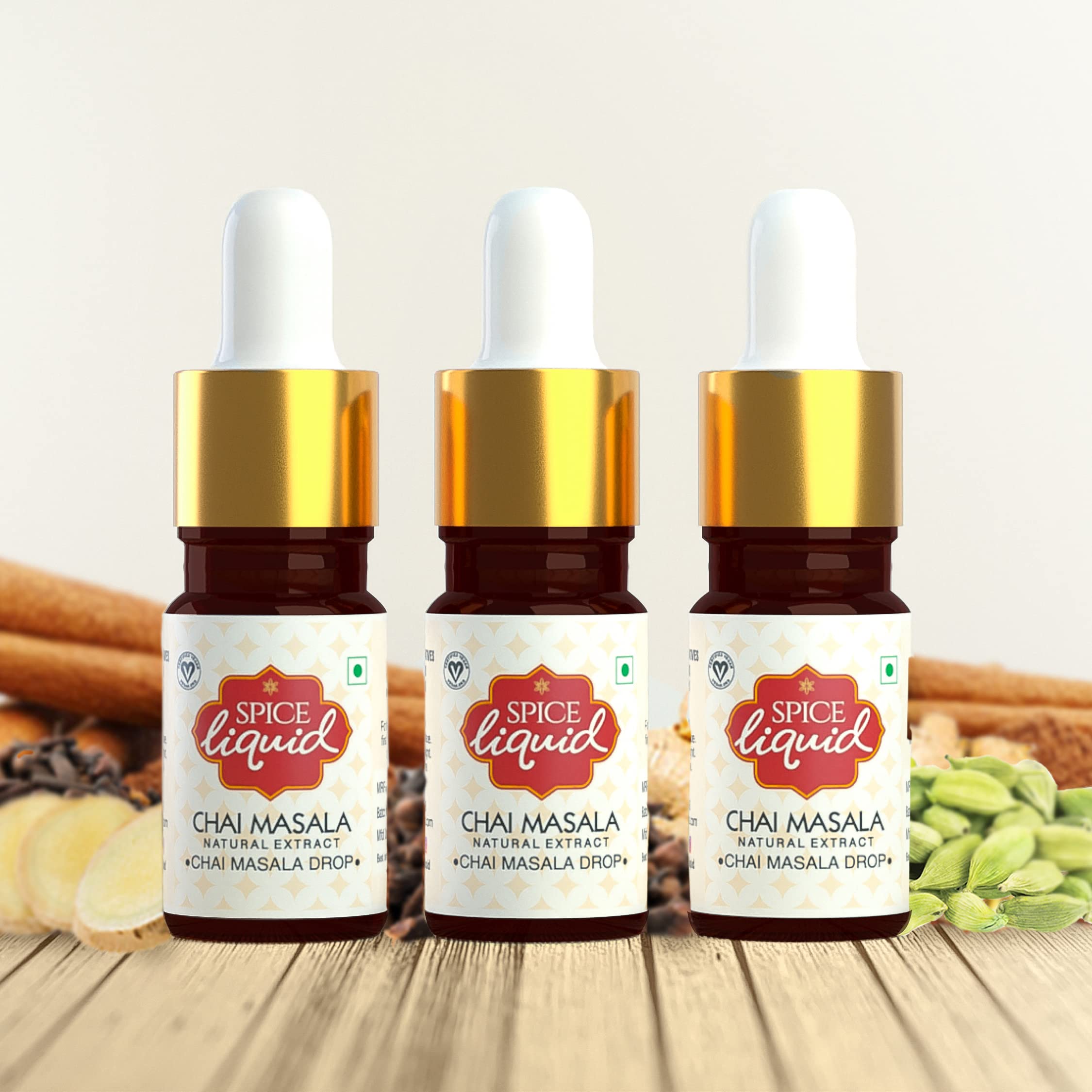 See full amazon price history chart for SPICE LIQUID Chai Masala Drops, Tea Masala Drops with Ginger, Cardamom, Cinnamon, Cloves, 100% Natural Ingredients, Authentic Indian Taste & Aroma, 15 ml (3 x 5 ml) for 450 Cups SPICE LIQUID Chai Masala Drops, Tea Masala Drops with Ginger, Cardamom, Cinnamon, Cloves, 100% Natural Ingredients, Authentic Indian Taste & Aroma, 15 ml (3 x 5 ml) for 450 Cups (B09CT9QFY8) Amazon Price History, Amazon Price Tracker