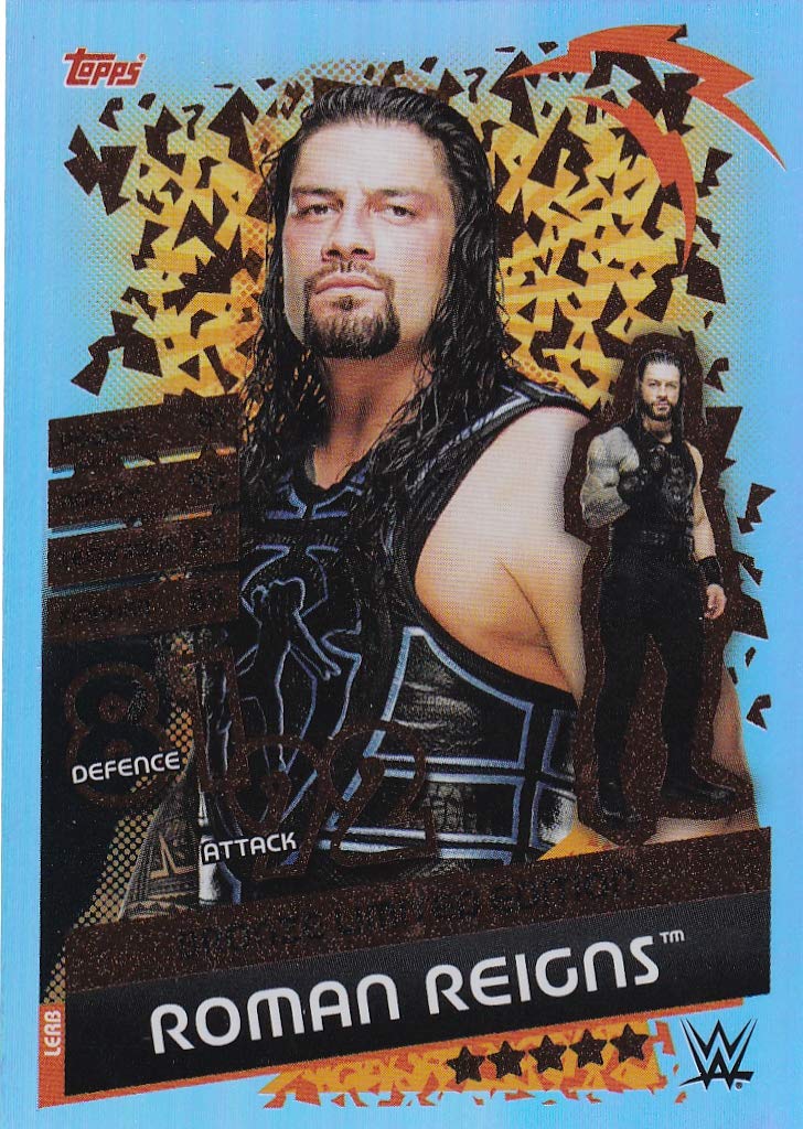 Topps WWE Slam Attax Reloaded Roman Reigns Bronze Limited Edition Trading Card