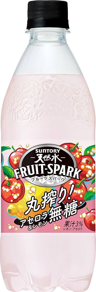 Amazon.co.jp: サントリー 天然水 FRUIT-SPARK アセロラ＆レモン