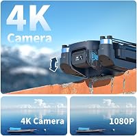 FAKJANK F415 Összecsukható Drón 4K HD Dupla Kamerával, 20 Perces Repülési Idővel, 5GHz WiFi, Kefe Nélküli Motor, 3D Flip Funkcióval Kezdőkne 2