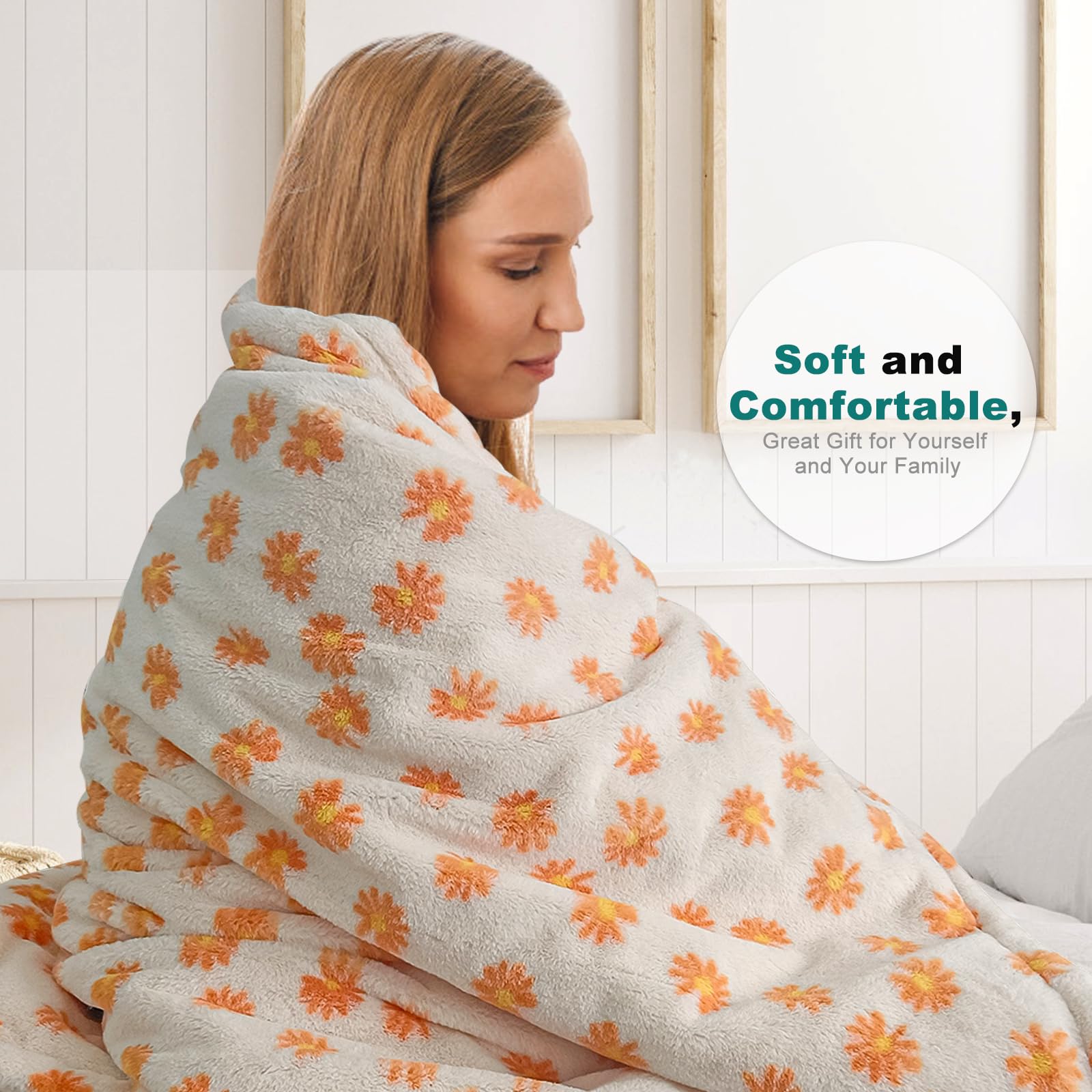 Amazon.com: Heated Blanket Electric Throw Blanket- Ultra Soft Cozy