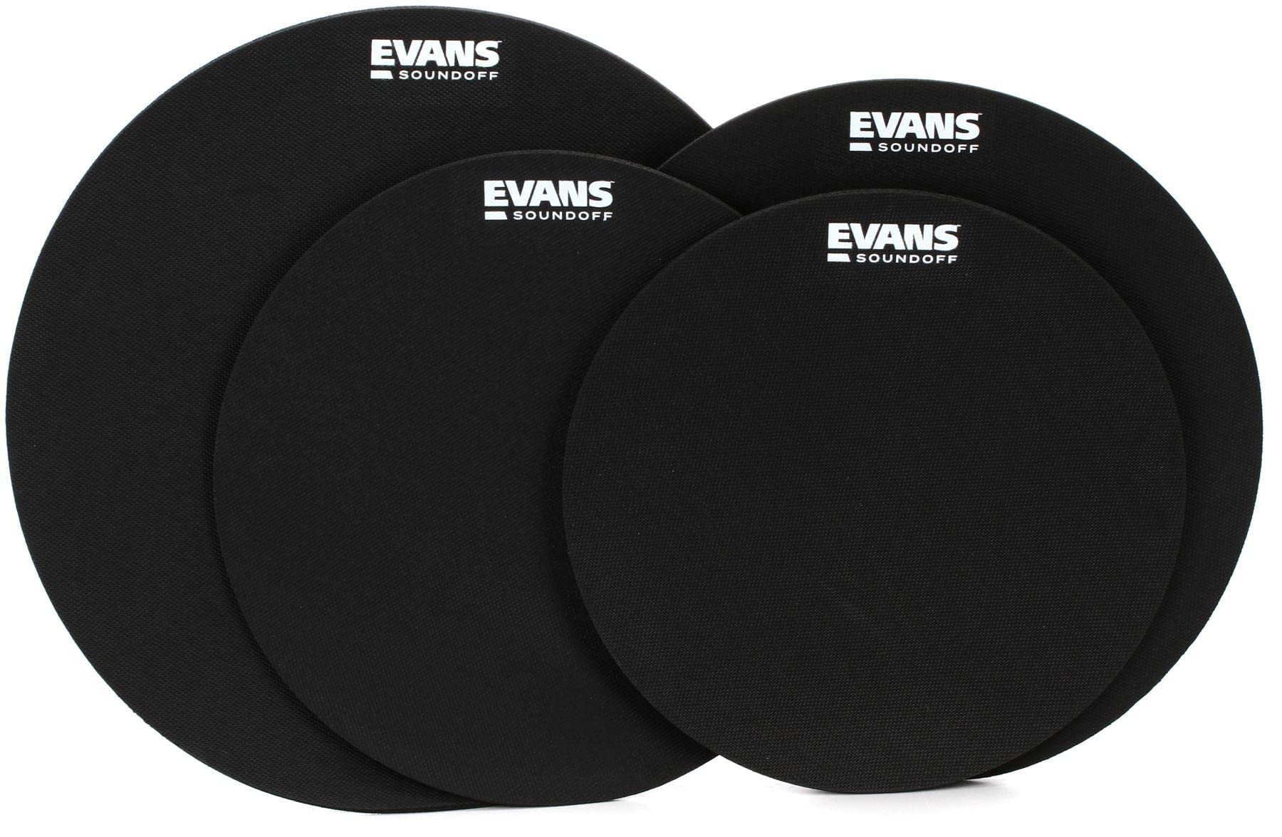 Evans SoundOff Drum Mute Pak - 12/13/14/16-inch and Universal Bass Drum Mute