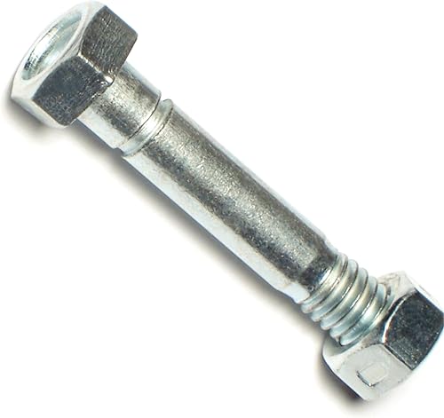 Hard-To-Find Fastener Snowblower Shear Pins, ZInc Plated Steel Snowblower Parts for Winter Home or Business Maintenance, 5/16 x 1-3/4, Pack of 6