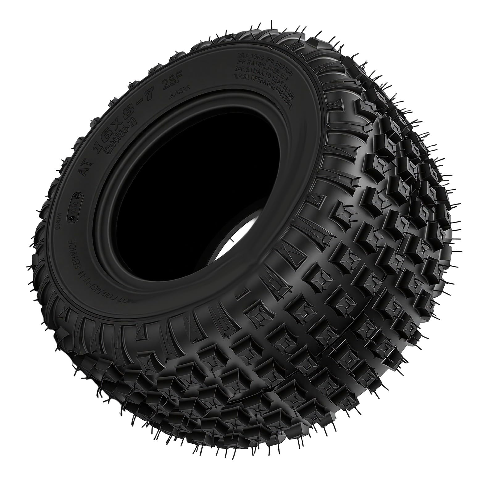 aqxreight Opona 16x8-7 4PR Tubeless Heavy Duty do Quada ATV UTV Off Road