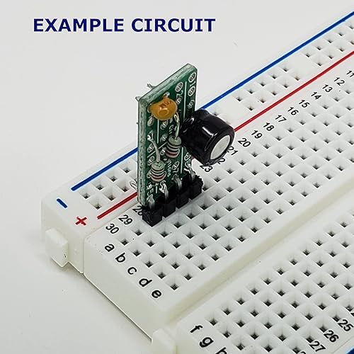Miniatura 29 de Módulo de PCB SMD a DIP Breakout, 8 pines, SOIC a DIP Cabezal adaptador con resistor SMT integrado y/o almohadillas de condensador - 10 piezas