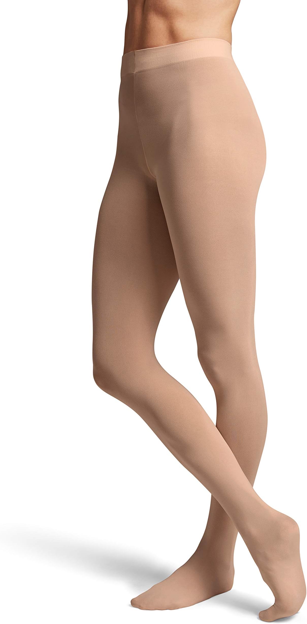 Bloch Girls' Girls Contoursoft Footed Tights Girls contoursoft footed tights (pack of 1)