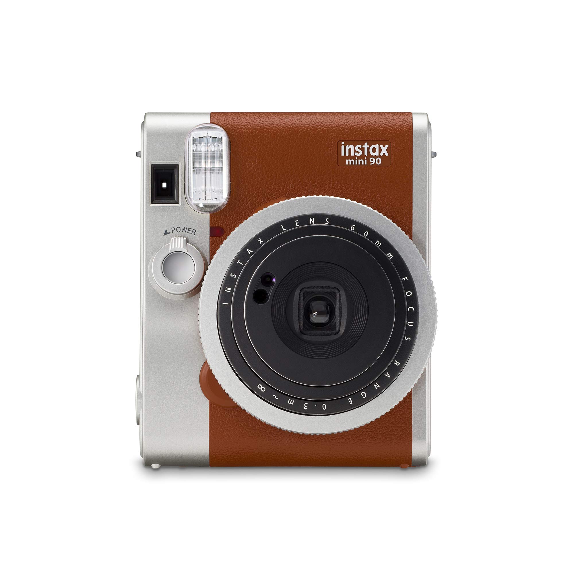 Câmera Instantânea Fujifilm Instax Mini 90 Neo Classic - Marrom