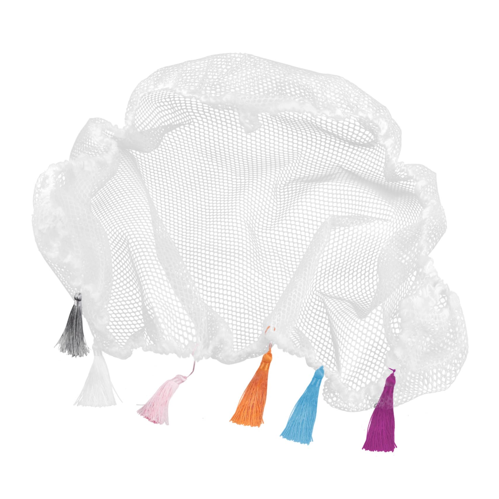 FAVOMOTO Child-friendly Toy Storage Hammock Net Mesh Corner Organizer Stuffed Animal Net Hammock