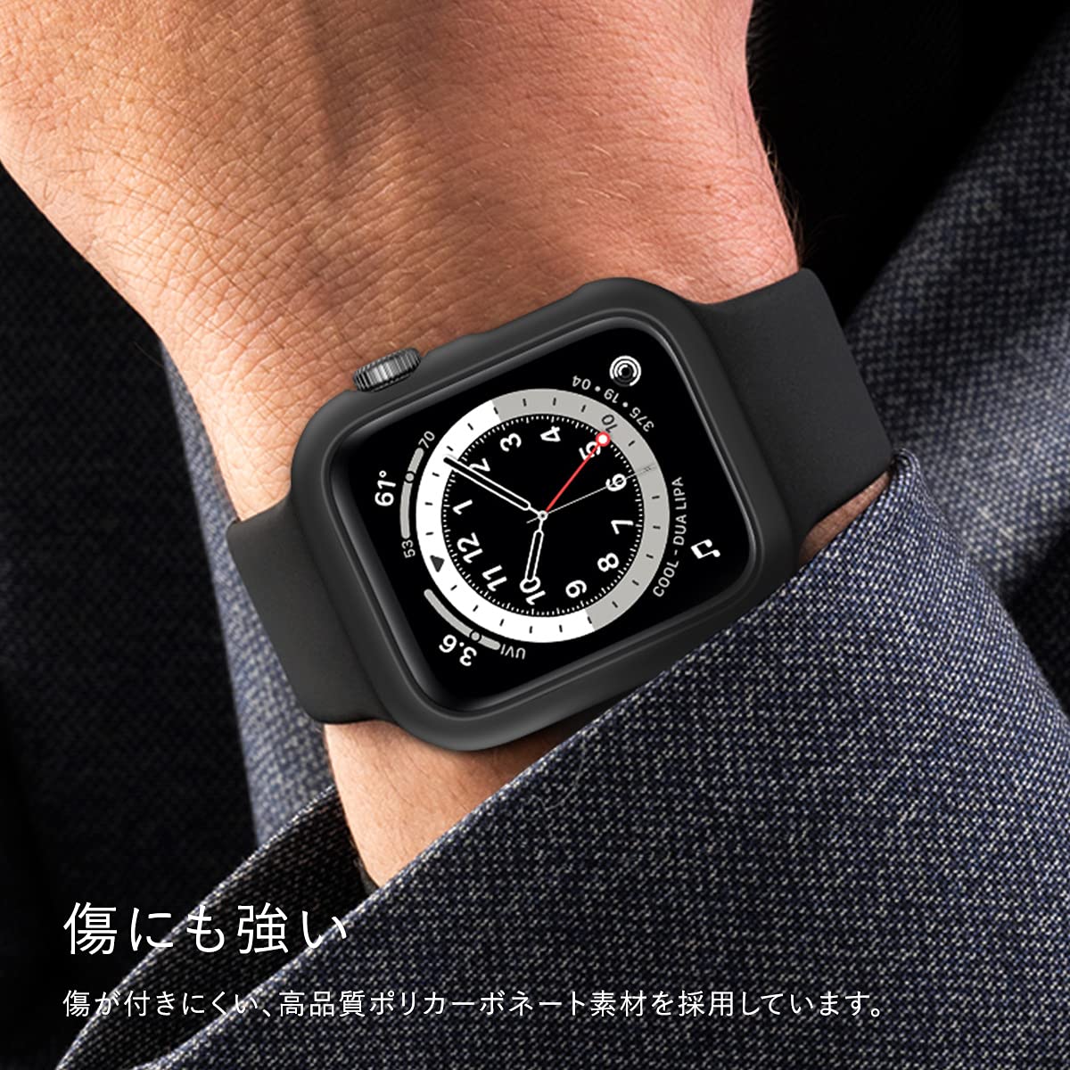 Amazon.co.jp: 【araree】 Apple Watch SE3 44mm 対応 ケース 耐衝撃 