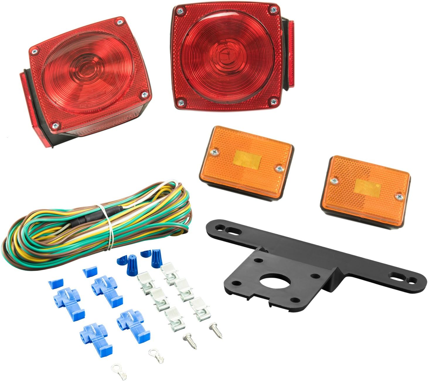 Blazer International LT443 Red Trailer Light Kit (Trailers Under 80