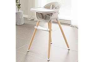 Fodoss 3-in-1 Easy-Clean High Chair