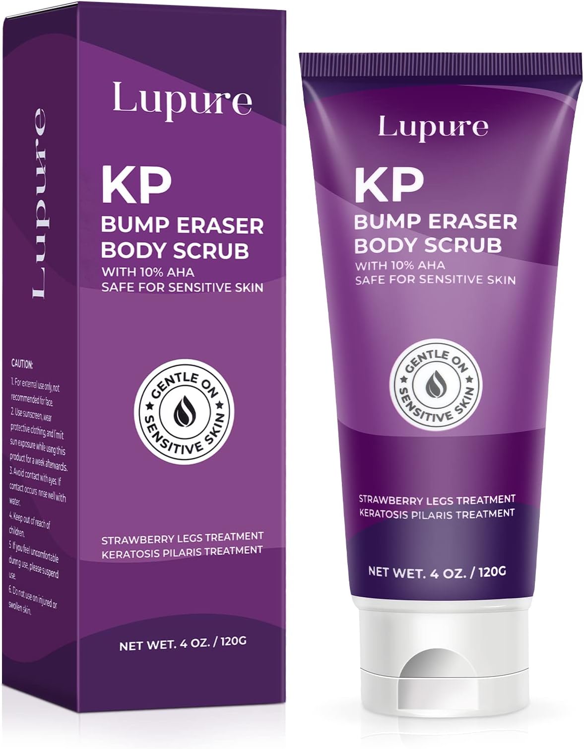 KP Bump Eraser Body Scrub Lupure Strawberry Legs
