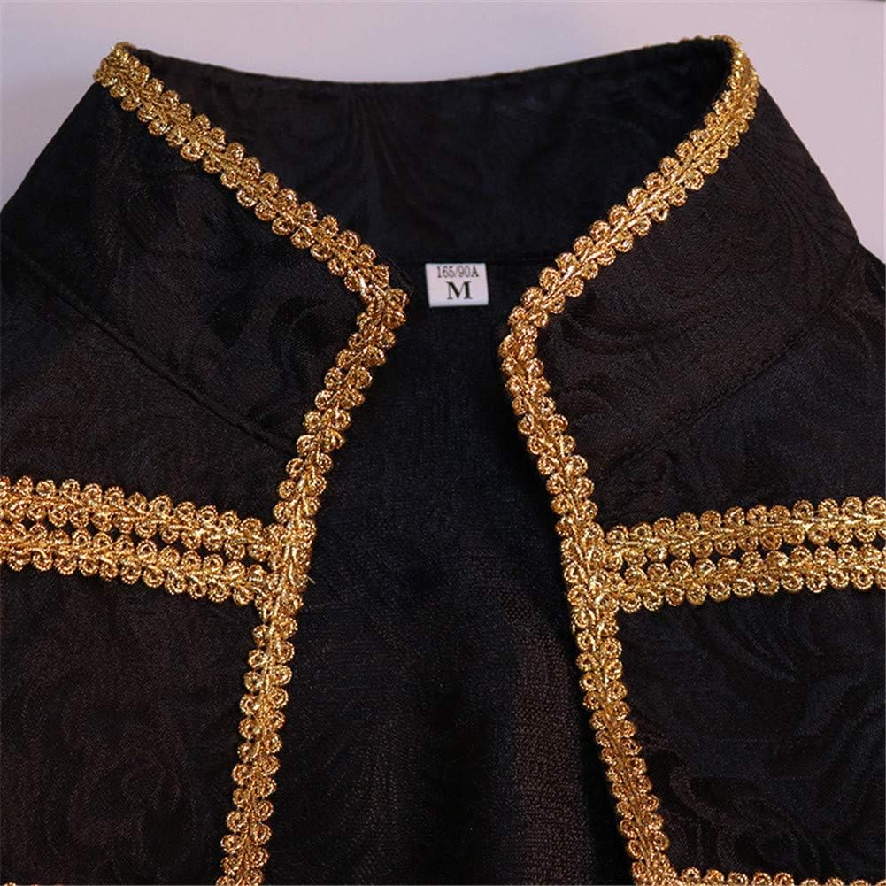 Apocrypha Mens Vintage Tailcoat Jacket Goth Long Steampunk Victorian Frock Coat - Image 4