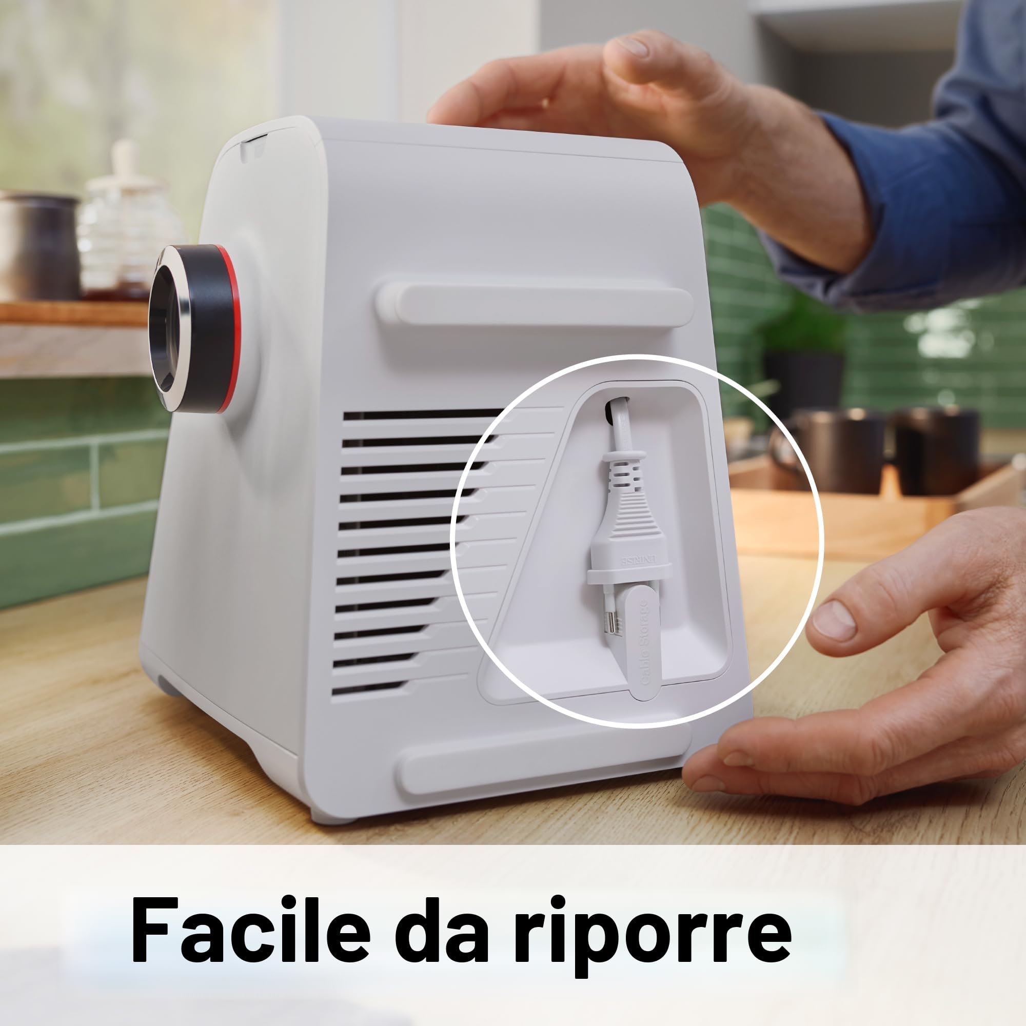 Bosch, MultiPower Serie 4, tritacarne, potente motore da 1900 watt, tritacarne, salsicce, bianco, MFWS420W