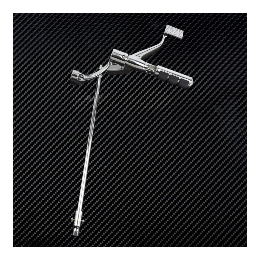 Kit Pedane Moto Harley Sportster 2004-2024 - Comandi Avanzati In Alluminio Nero Lucido