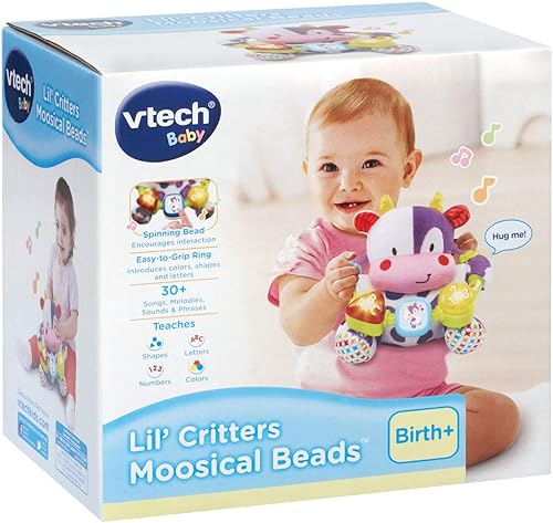 Miniatura 7 de VTech Baby Lil Critters - abalorio musical púrpura exclusivo en línea