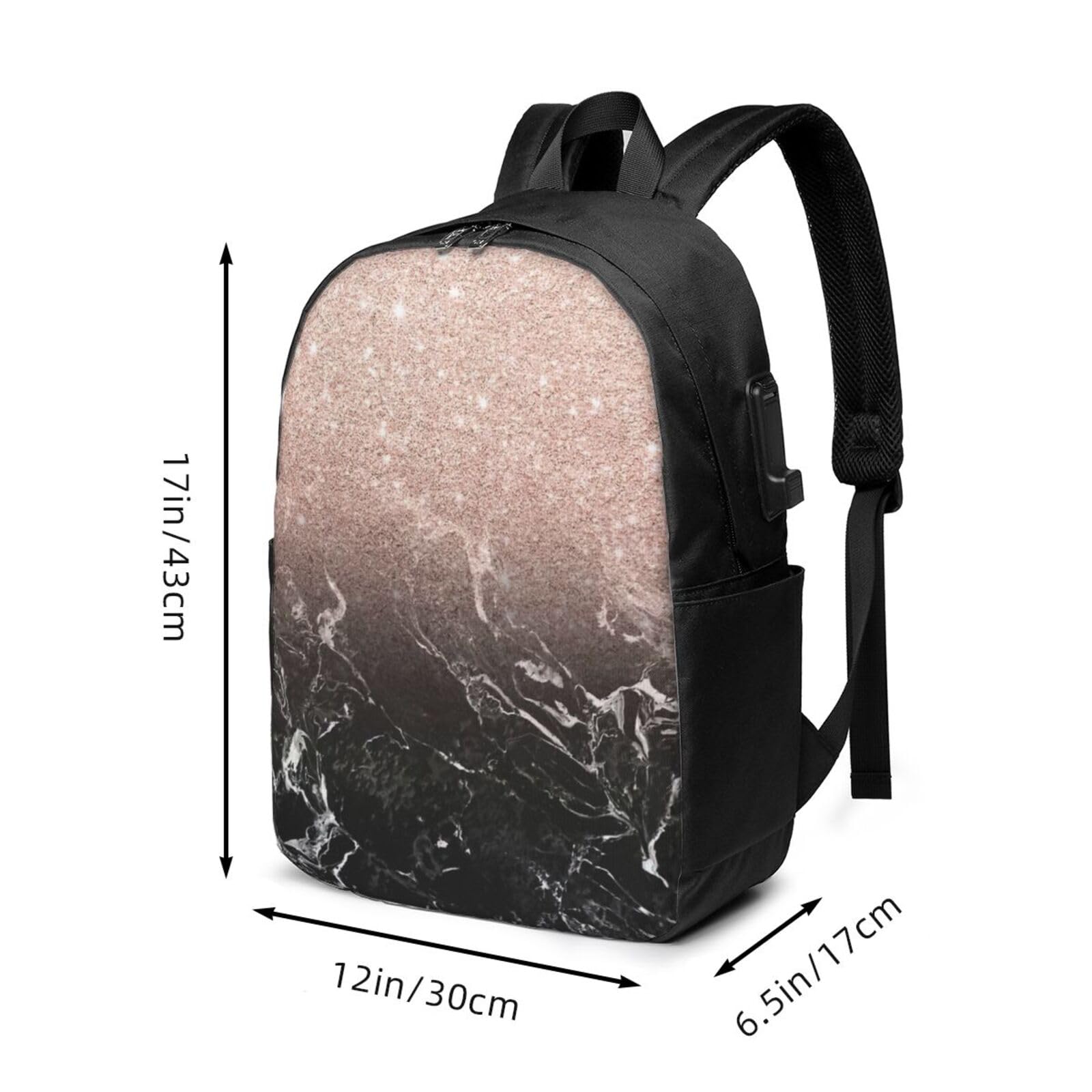 Borsa a tracolla per computer portatile da 13 a 15,6 pollici, con motivo farfalla blu, custodia protettiva per il trasporto con tasca