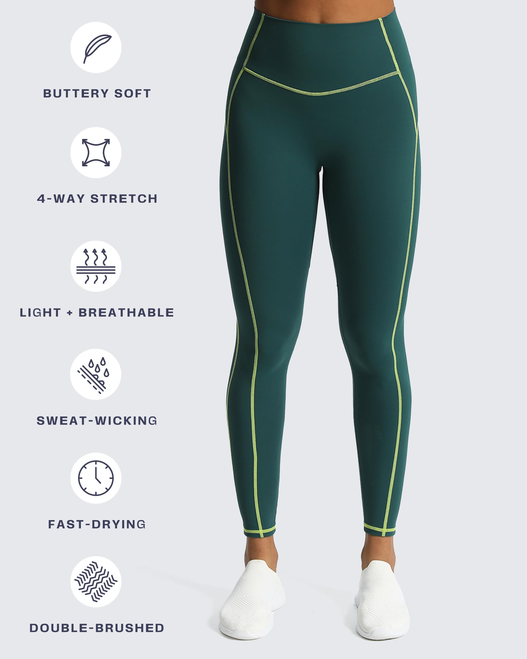 Aoxjox Damen Leggings Lexi Lined Leggings
