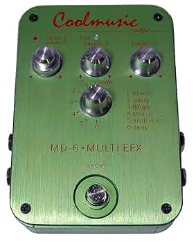 M-WAVE MINI EFX ギターエフェクター M-vave MINI-EFX Multic-effects Guitar Pedal