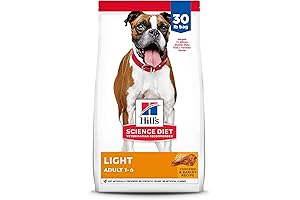 Hill's Science Diet Dry Dog Food for Adult Dogs 1-6, Weight Management...