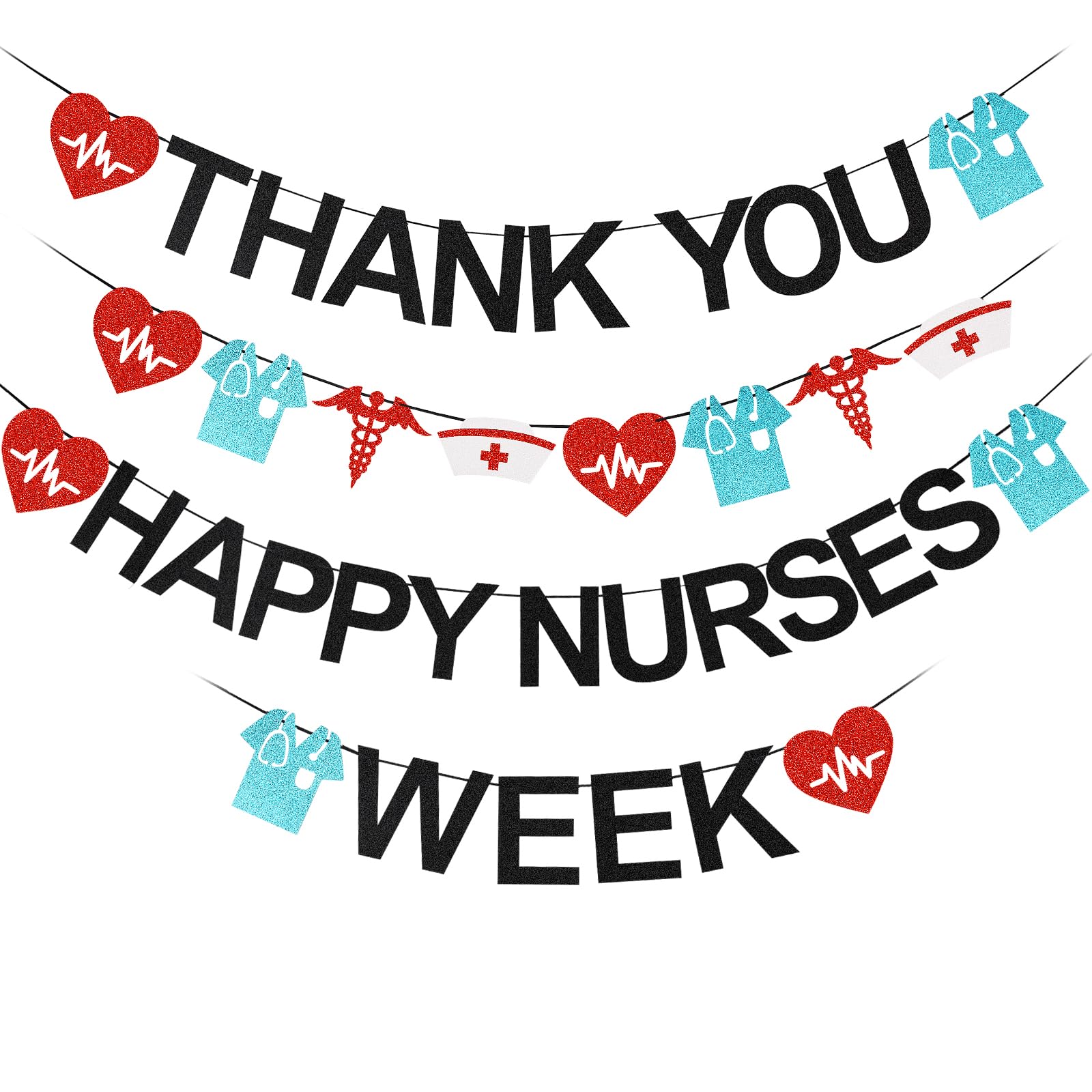 „Danke“-Banner Für Krankenschwestern – 180x100 Cm, Perfekt Für Nurses Week & Partys