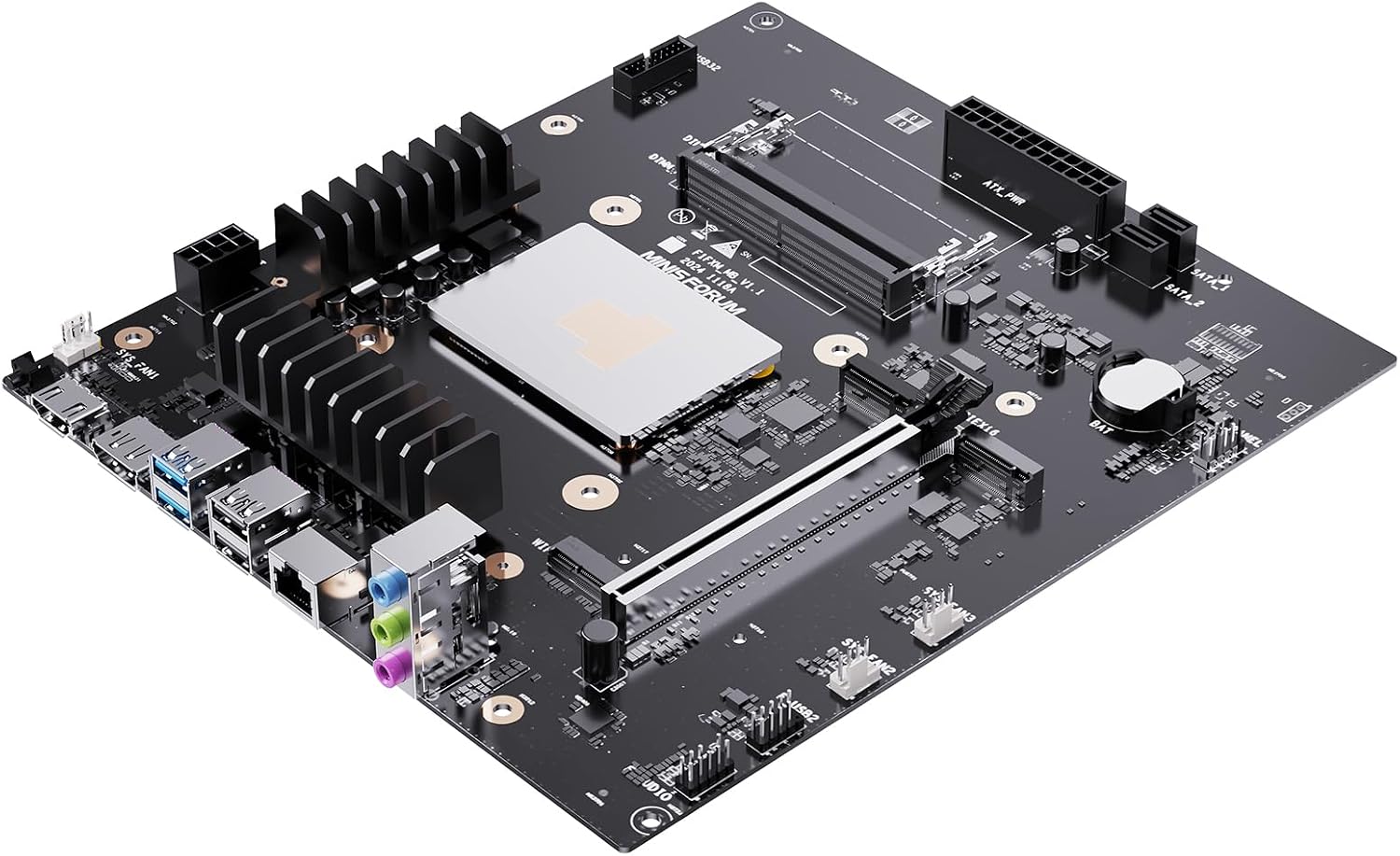 最新世代のハイパフォーマンスを手のひらサイズで実現する、MINISFORUM BD790i ITX マザーボード ベアボーンキット
