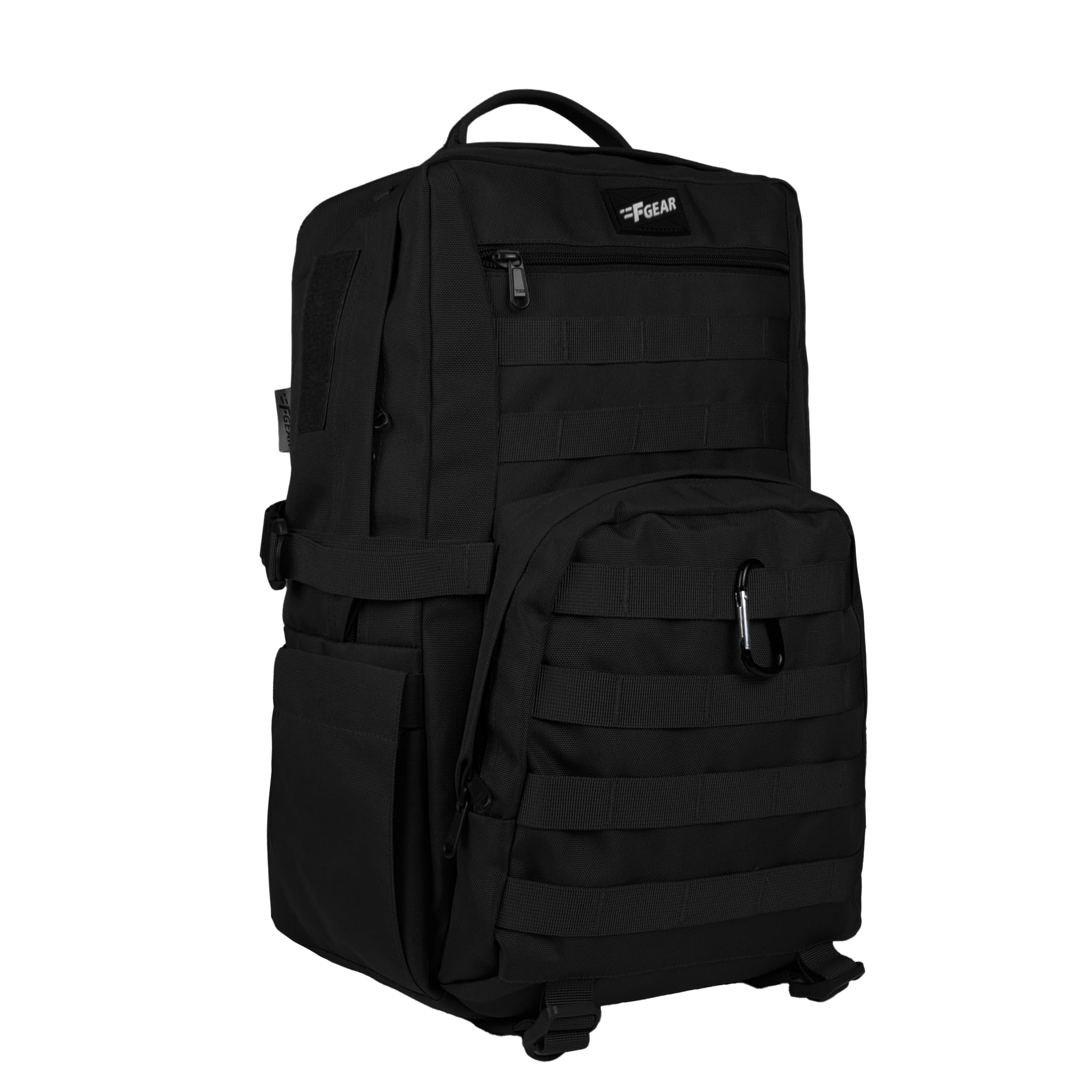 Grecale 25L, Camping Travel Hiking Tourist Outdoor Trekking Bag|Molle Rucksack Backpack|Multipurpose Bag|Hidden & Access Pocket|Padded Back&Shoulder Straps|Lightweight Backpack|Unisex