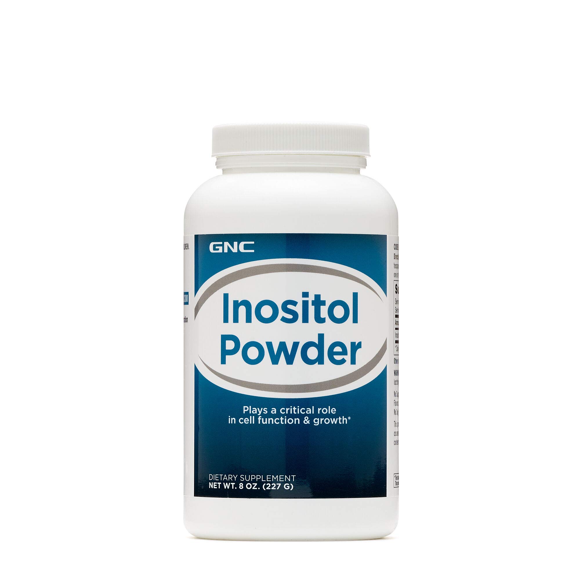 GNC Inositol Powder, 378 Servings, Supports Cell Function and Growth