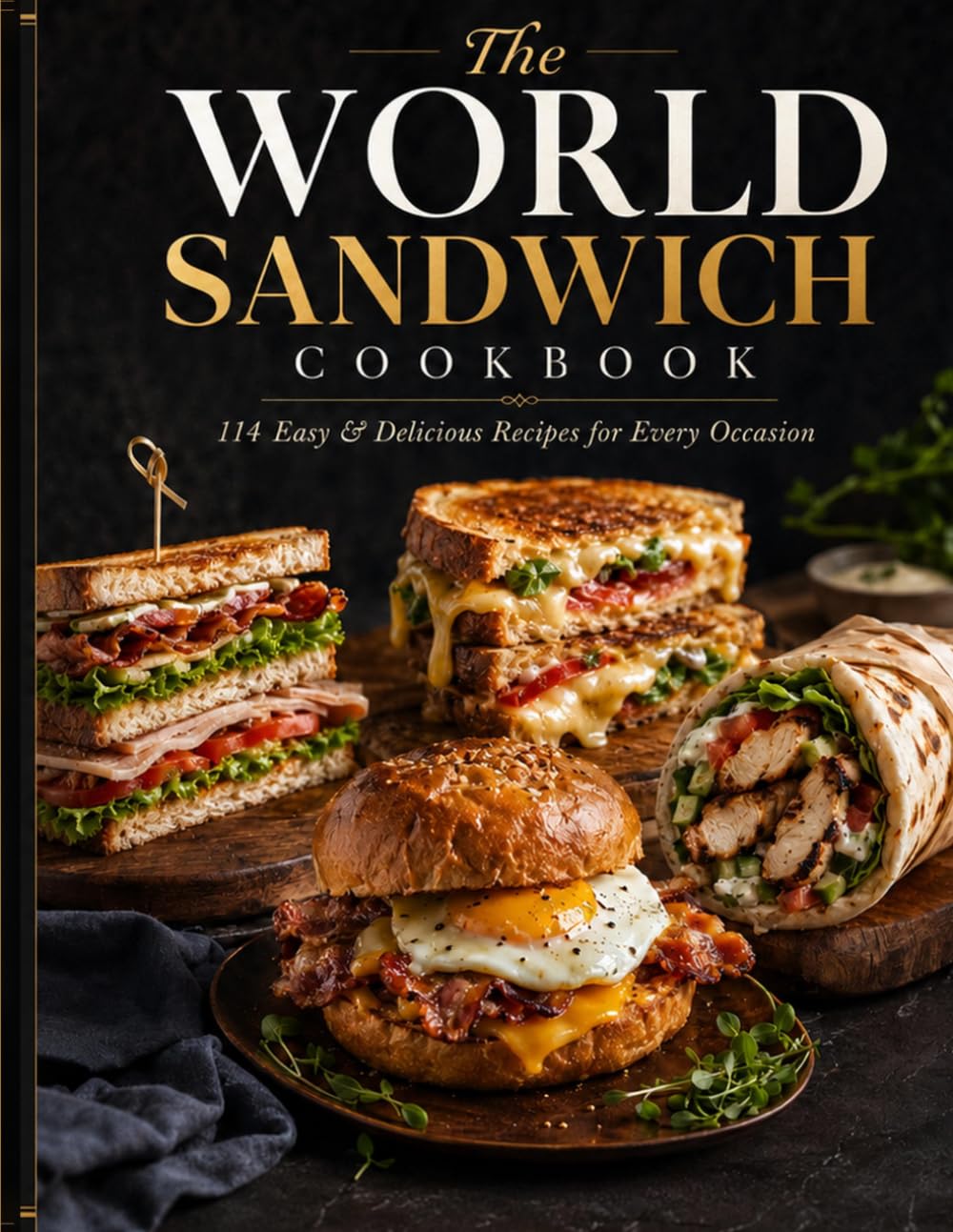 The World Sandwich Cookbook: 114 Easy & Delicious Recipes for Breakfast, Lunch, Dinner & Every Occasion