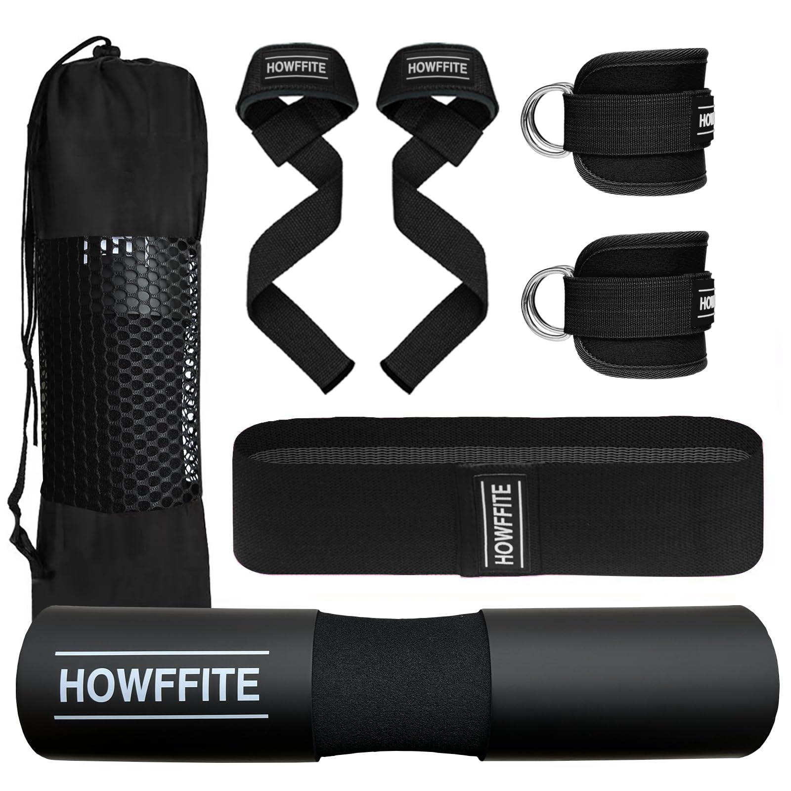 Amazon | Howffite バーベル スクワットパッドセット ヒップスラスト