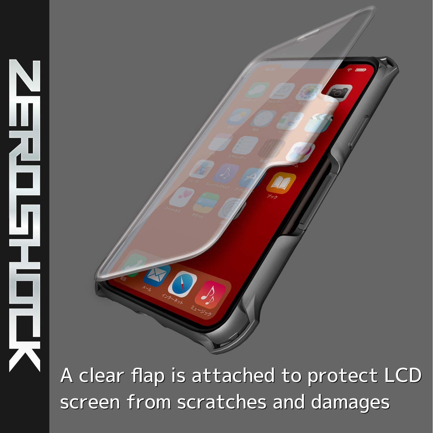 ELECOM - みー10個zeroshock iPhoneＸＲ赤 Amazon.co.jp: エレコム iPhone XR ケース 衝撃吸収 ZEROSHOCK