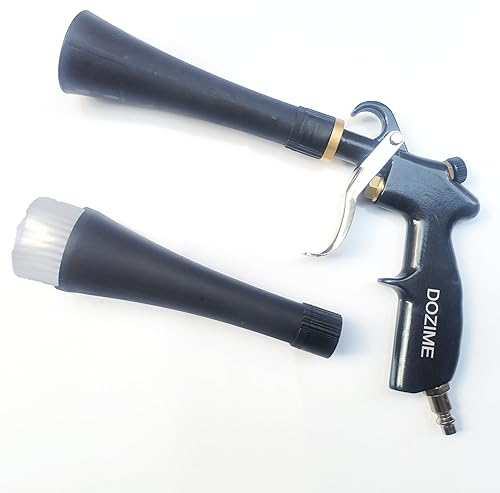 Miniatura 7 de Pistola de soplado de aire y pistola de vacío con boquilla de flujo de aire ajustable de latón, pistola de limpieza que rápidamente elimina la