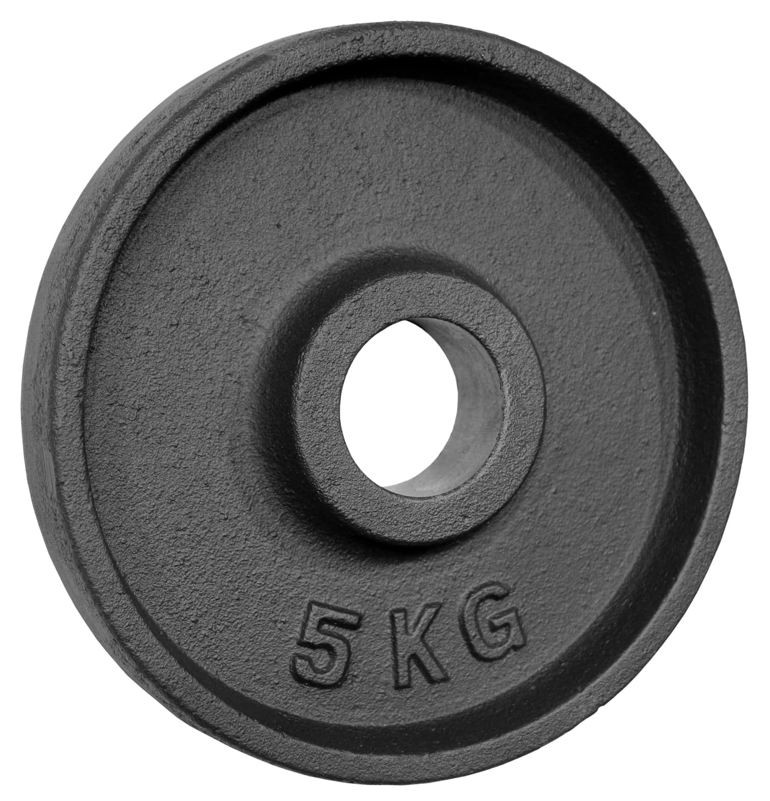 Hantelscheiben | Gewichtsscheiben | Gusseisen | 50mm | mit Griffnarbe | Größenauswahl: 0,5kg | 1,25kg | 2,5kg | 5kg | 10kg | 15kg | 20kg | 25kg | 40kg | Studioqualität