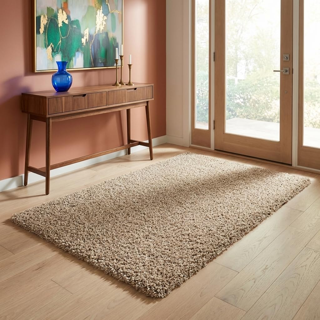 Amazon.com: Unique Loom Solid Shag Collection Area Rug (3' 3