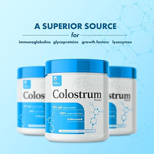 Miniatura 4 de Calostro - Alimentado con pasto, salud intestinal, hinchazón inmunidad en la piel y el cabello, recuperación muscular, ultra biodisponibilidad (sin