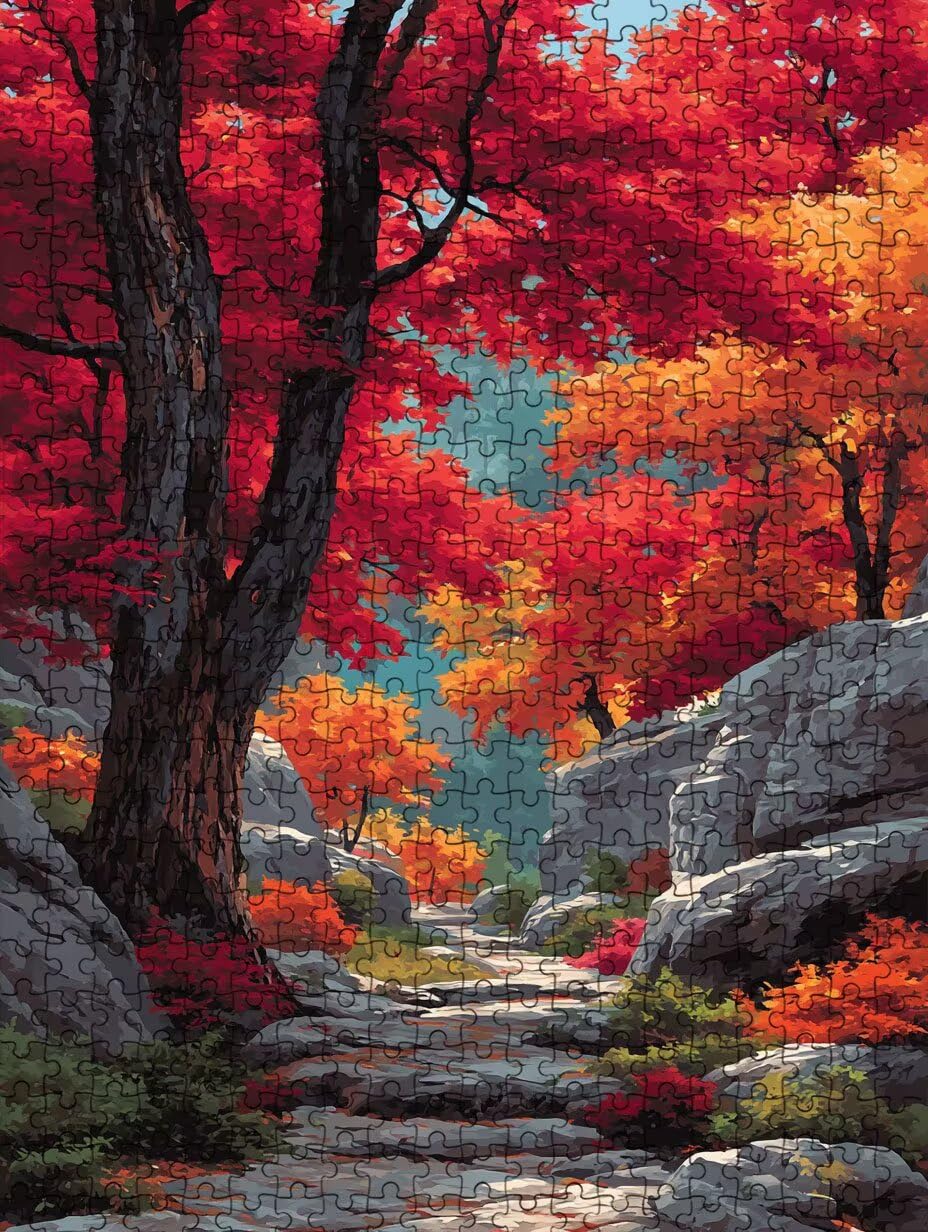 Puzzle dla dorosłych 3000, Maple Forest, Classic YHPGL0-255
