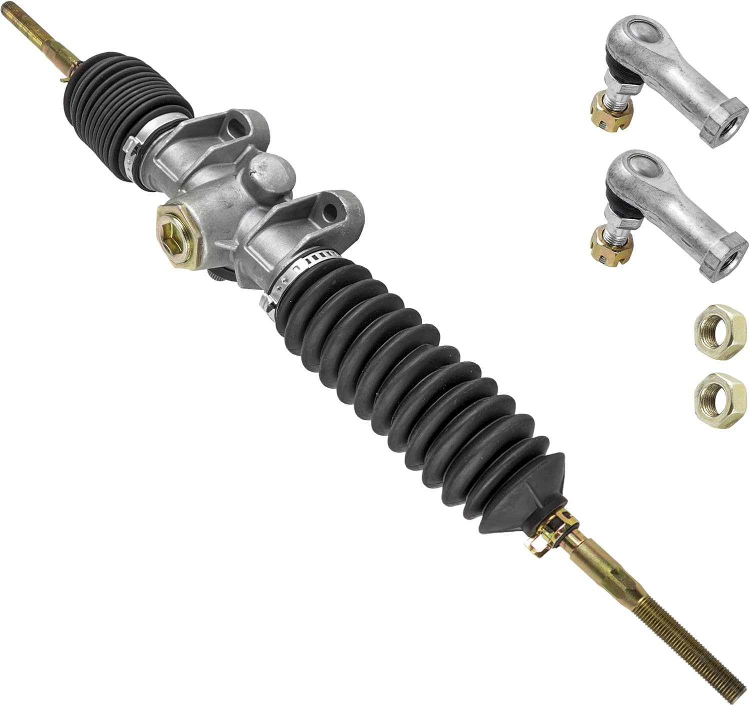 Caltric Steering Rack and Pinion Compatible With Club Car Precedent Gas Electric 2004-Up 1022886-01