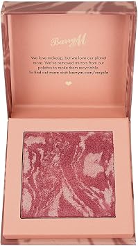 Barry M Heatwave Baked Marbled Blush in Shade Coral Sunray