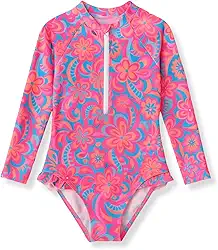 Maio Infantil Menina Manga Longa Proteção Uv Solar Criança Ideal Para Praia