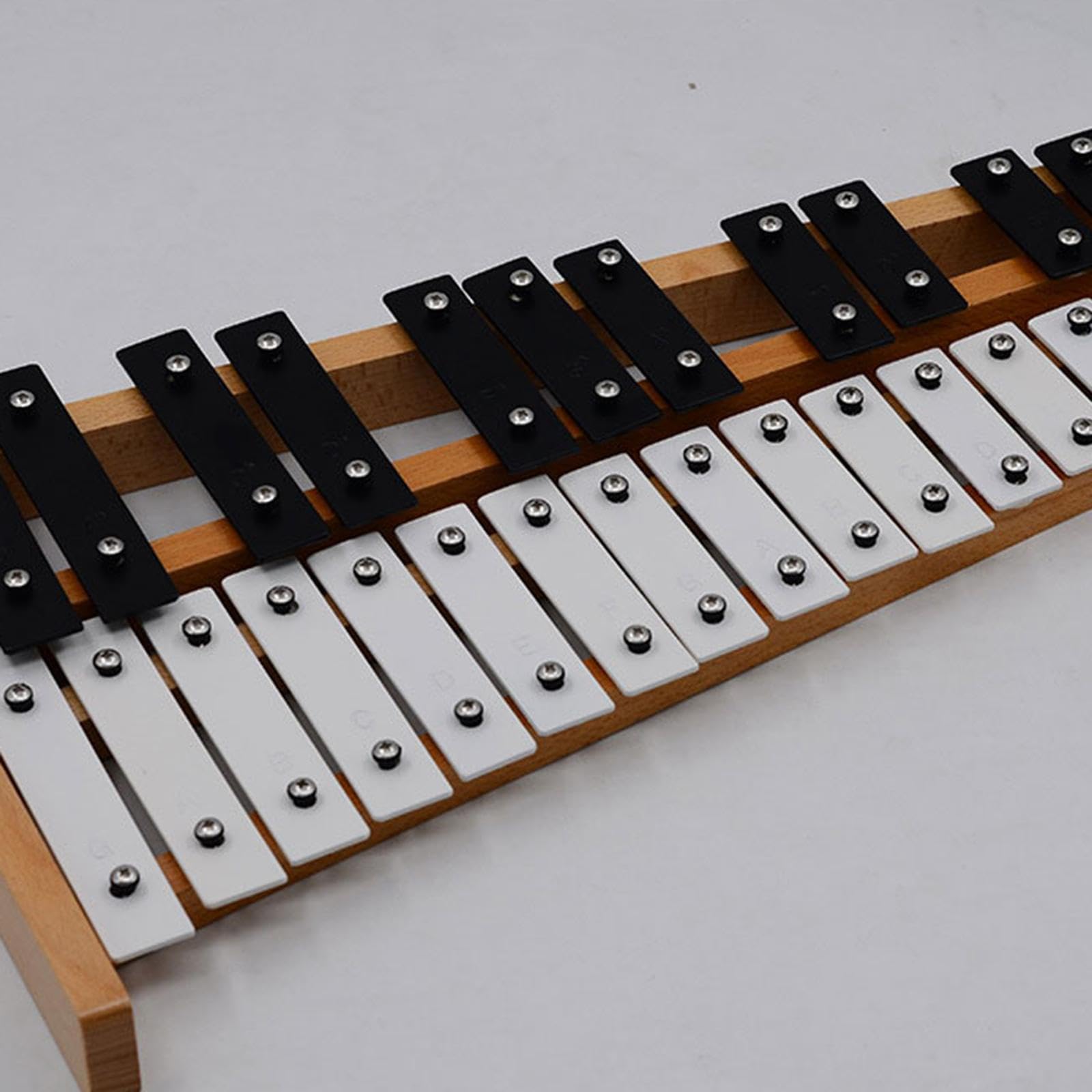 Xylophone/glockenspiel à 27 Notes, Instrument de Percussion Compact, Jouet Piano à Mains Nues pour Spectacles et événements Familiaux.