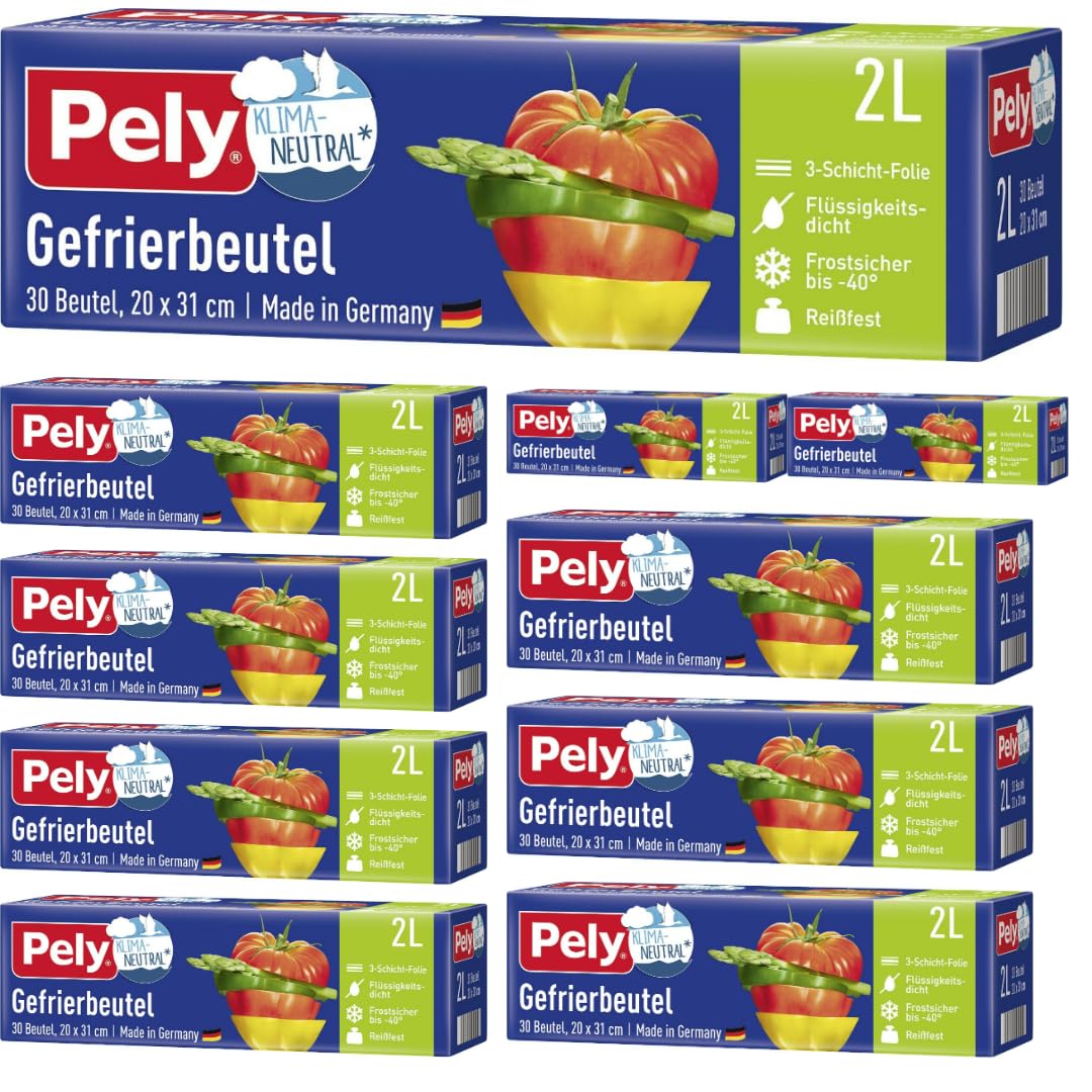 Pely Gefrierbeutel 2 Liter 30 St. x 10 STÜCK