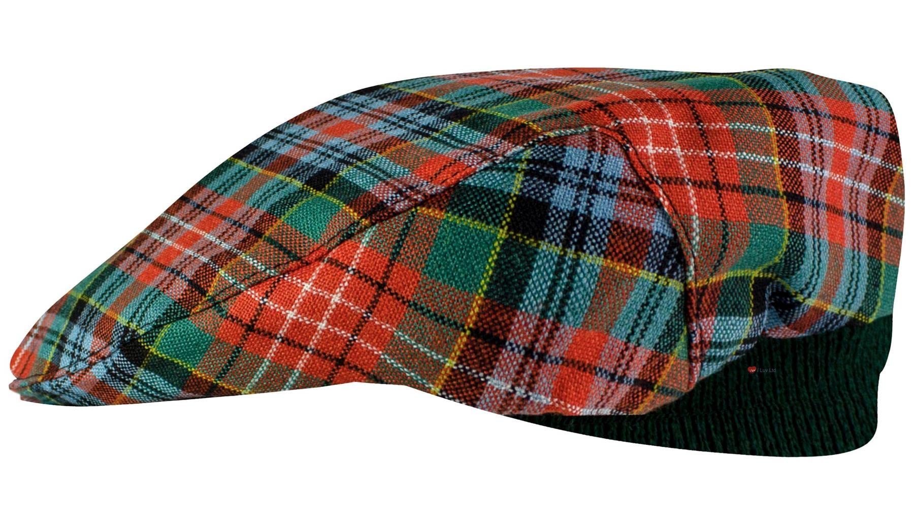Casquette plate tartan Caledonia pour vos balades et sorties de saison - 6