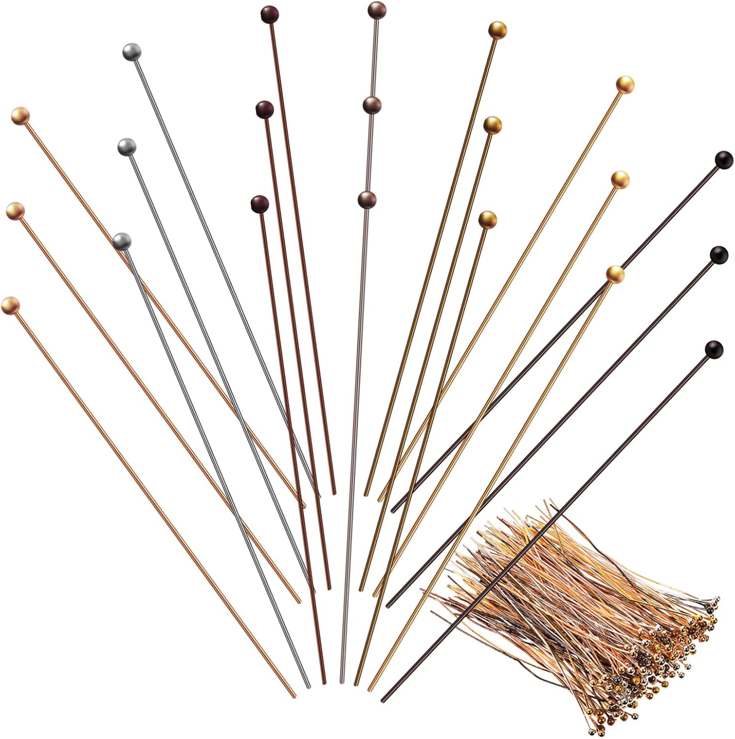 400pcs Bendable for Jewelry Making Extra Thin for Earrings Necklaces Bracelets and Pendants Craft Accessories for Beading and Jewelry Design