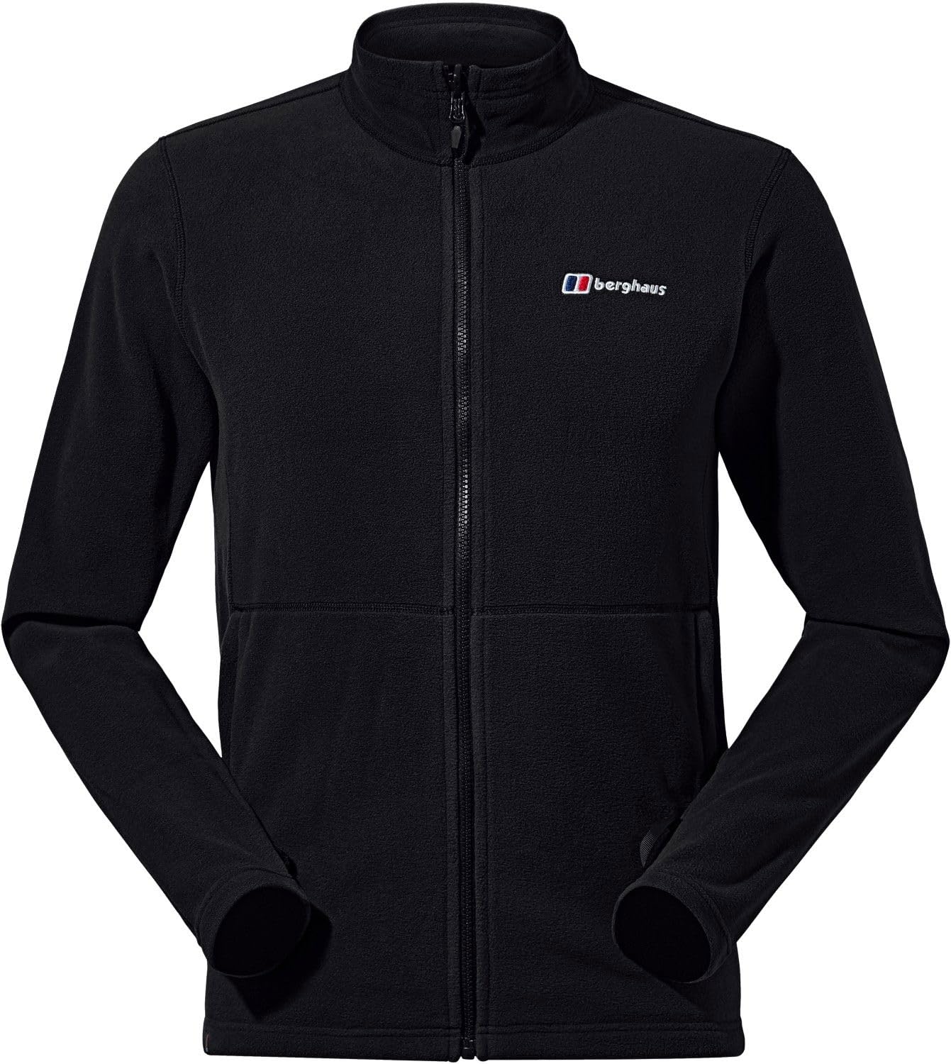 Men's Black Berghaus Prism Micro Interactive Polartec Fleece Jacket - Xxl